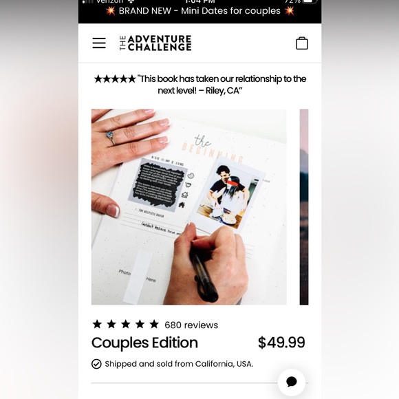 The Adventure Challenge Date Book - Picture 8 of 8